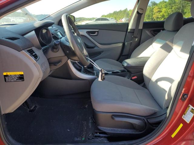  HYUNDAI ELANTRA 2015 Burgundy