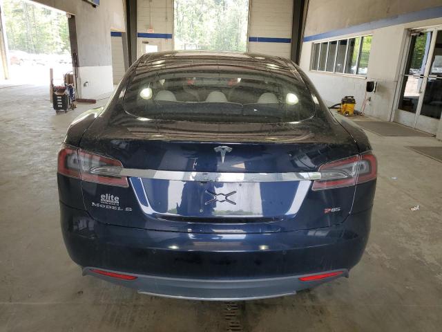  TESLA MODEL S 2014 Blue