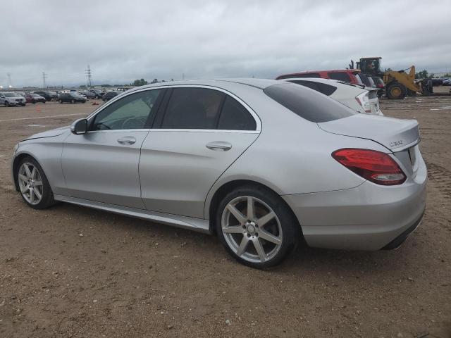  MERCEDES-BENZ C-CLASS 2015 Сріблястий