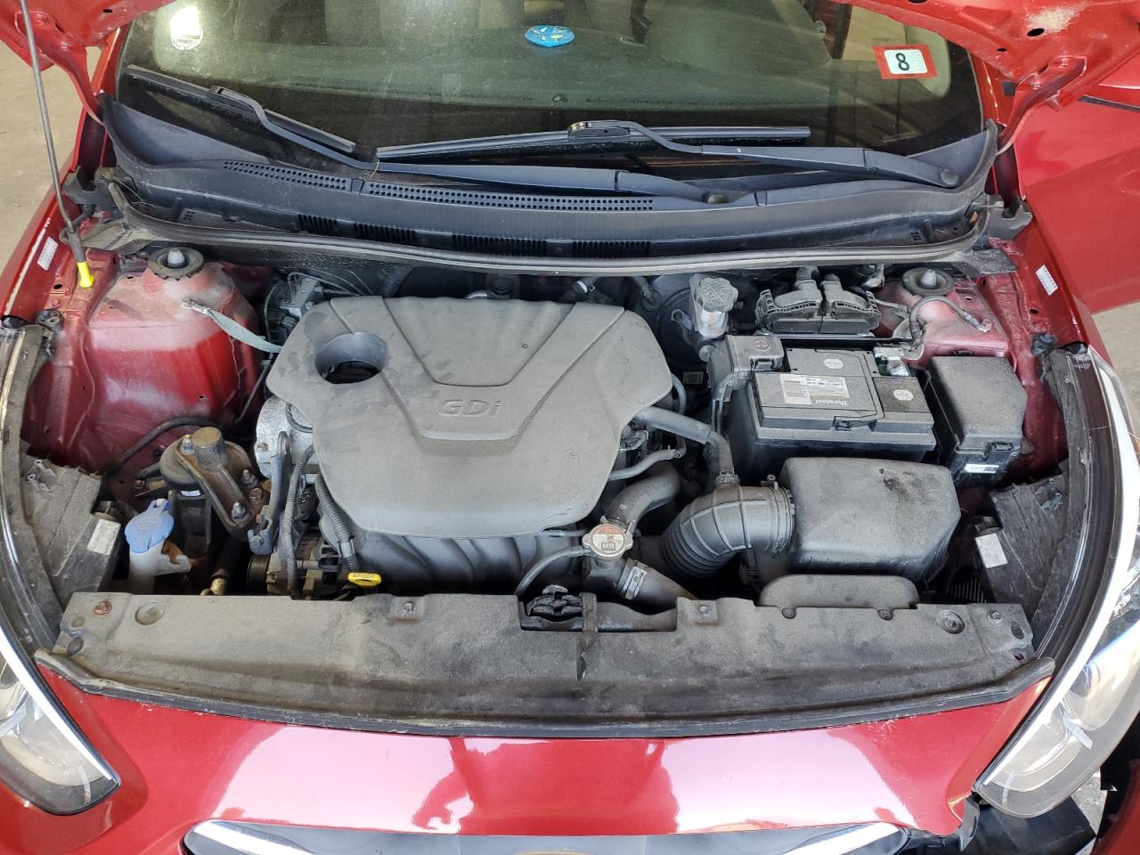 2017 Hyundai Accent Se VIN: KMHCT4AE9HU376153 Lot: 54663125
