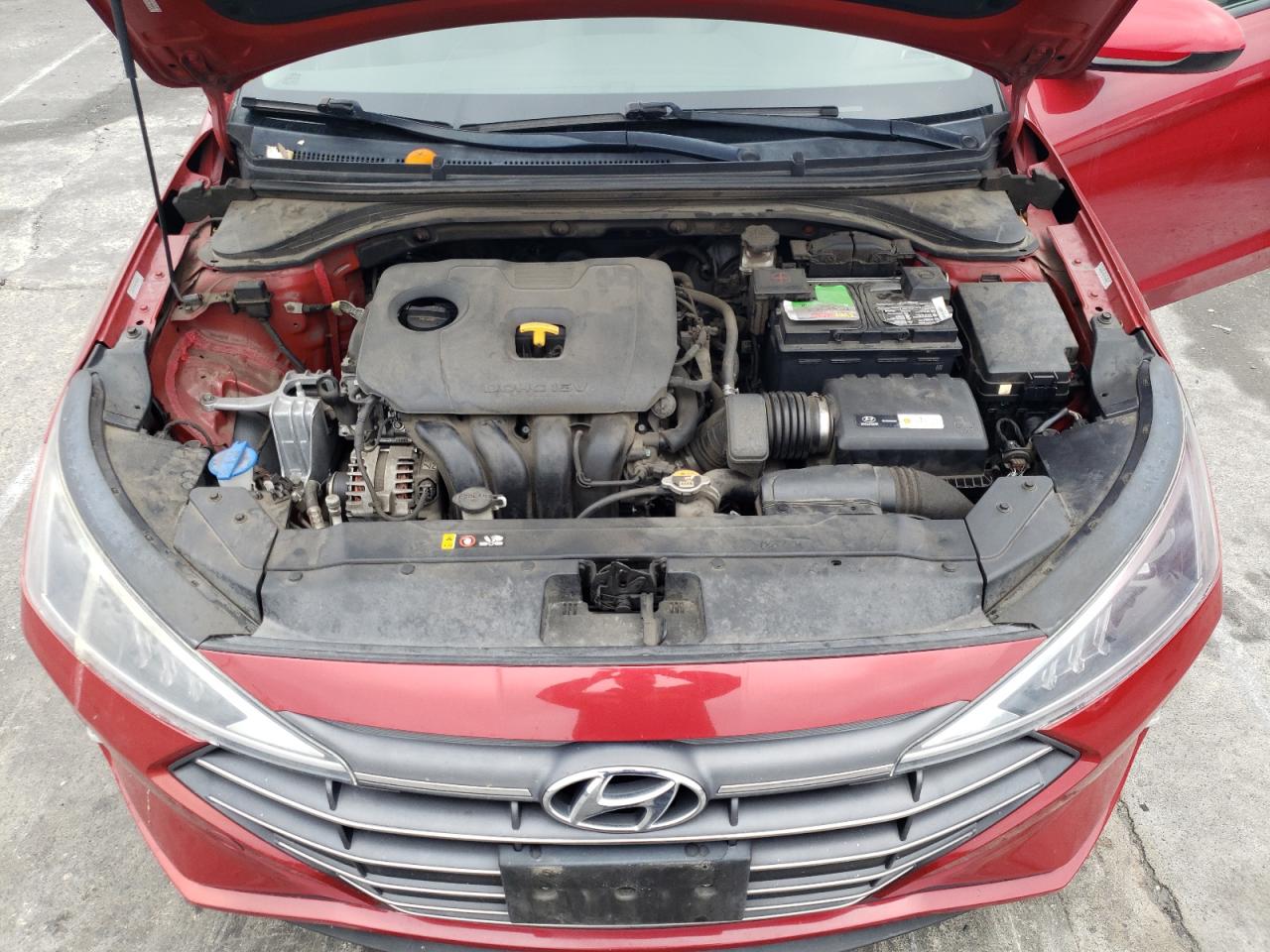 2019 Hyundai Elantra Sel VIN: KMHD84LF5KU737977 Lot: 55155125
