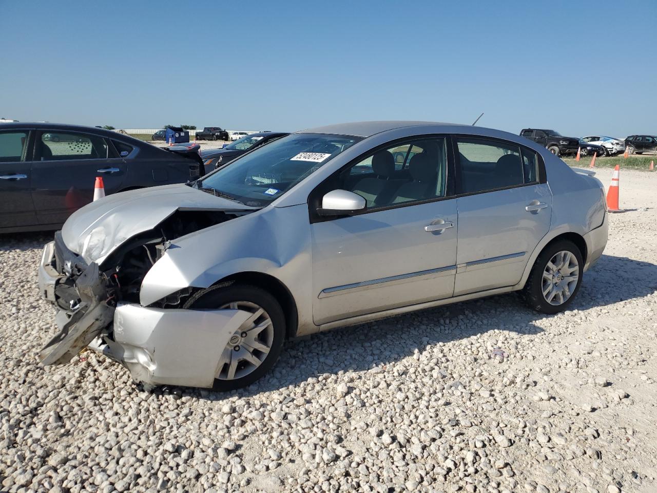 2011 Nissan Sentra 2.0 en Venta en Temple, TX - Front End
