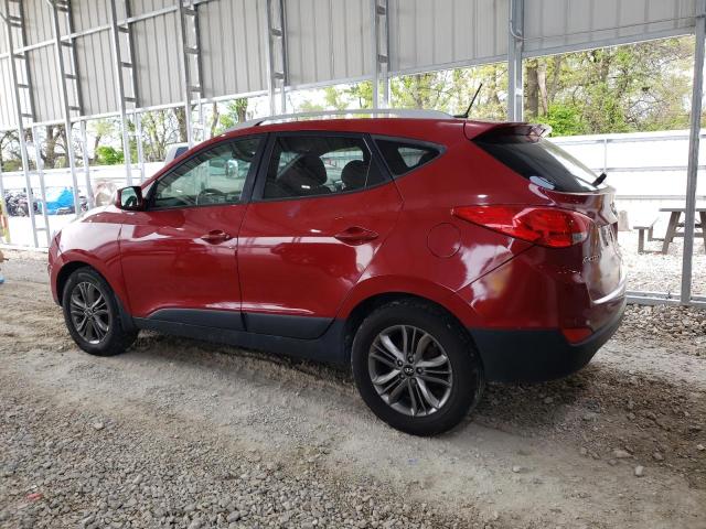 Parquets HYUNDAI TUCSON 2014 Czerwony