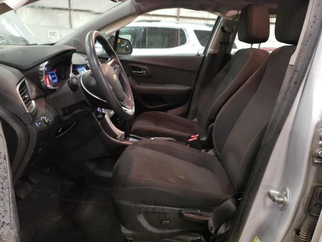  CHEVROLET TRAX 2019 Srebrny