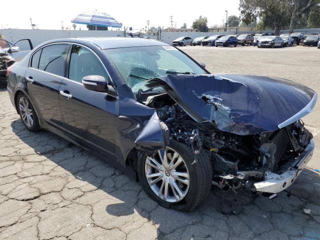  HYUNDAI GENESIS 2012 Granatowy