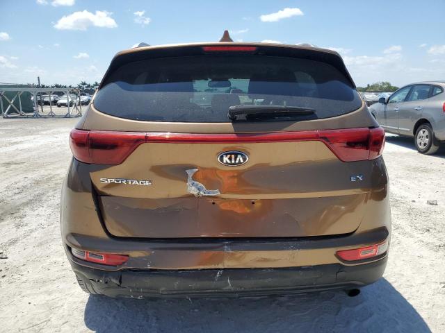  KIA SPORTAGE 2017 Brown