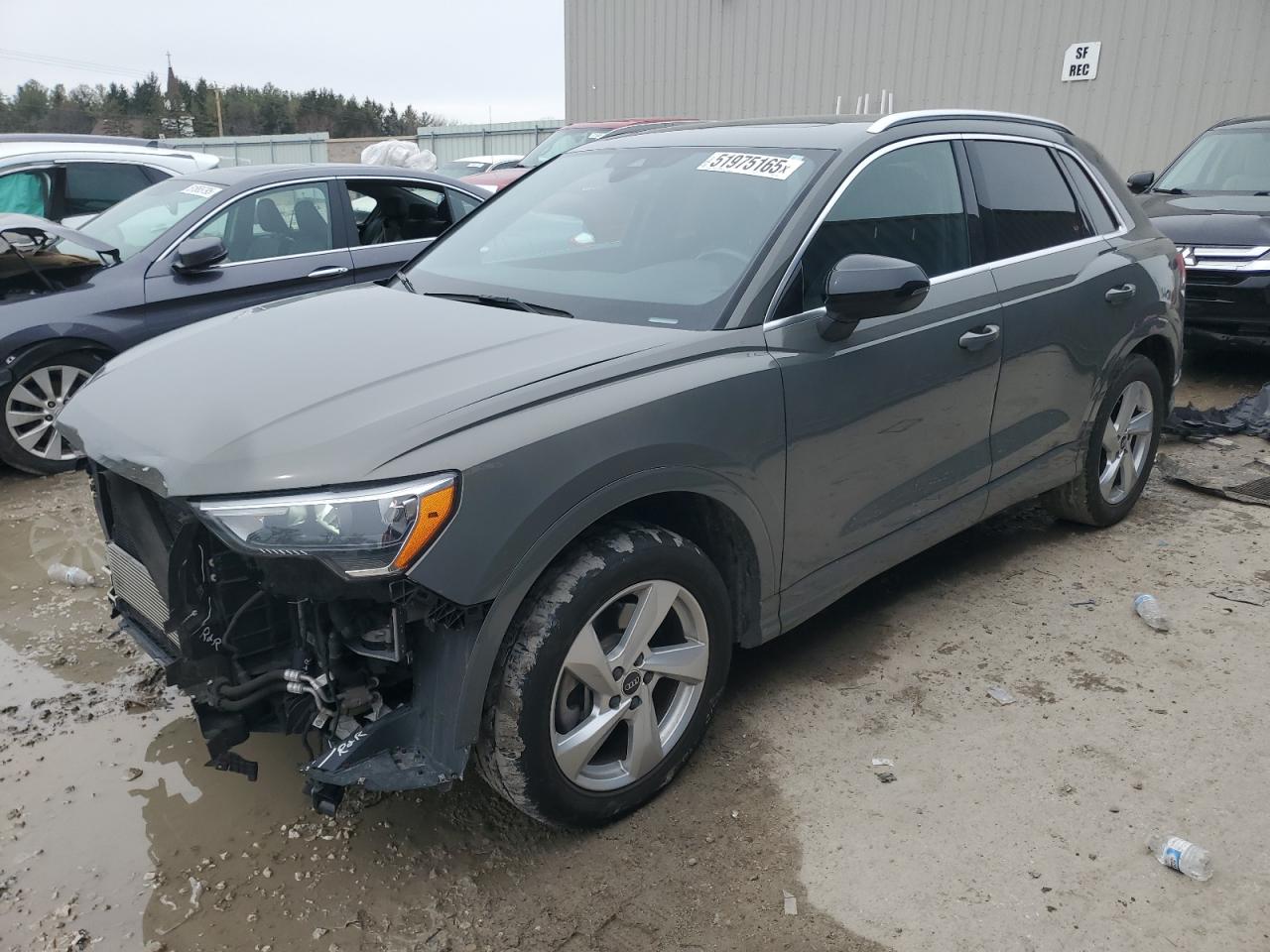 2021 Audi Q3 Premium 40 de vânzare în Franklin, WI - Front End