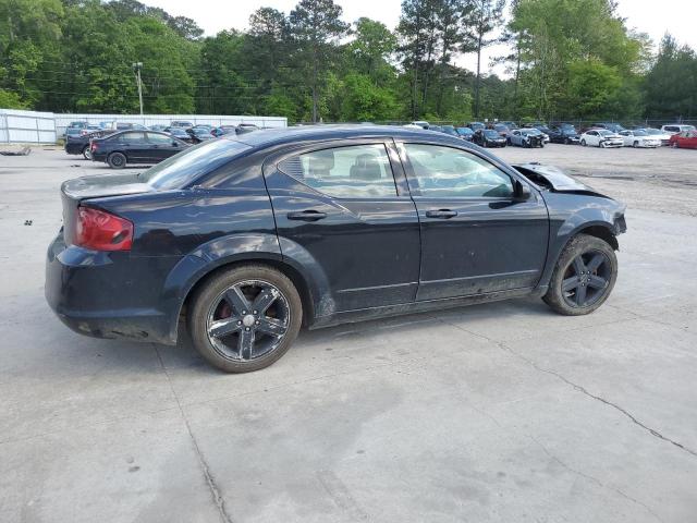 Sedans DODGE AVENGER 2013 Black