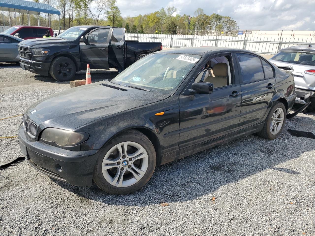 2003 Bmw 325 I de vânzare în Spartanburg, SC - Side