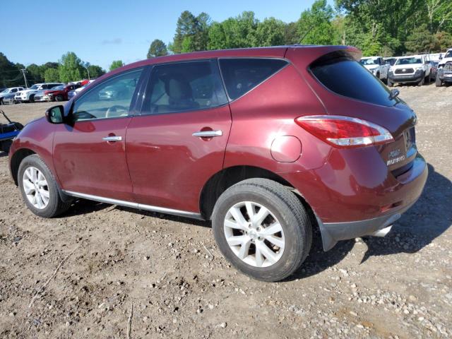 Паркетники NISSAN MURANO 2012 Бордовий