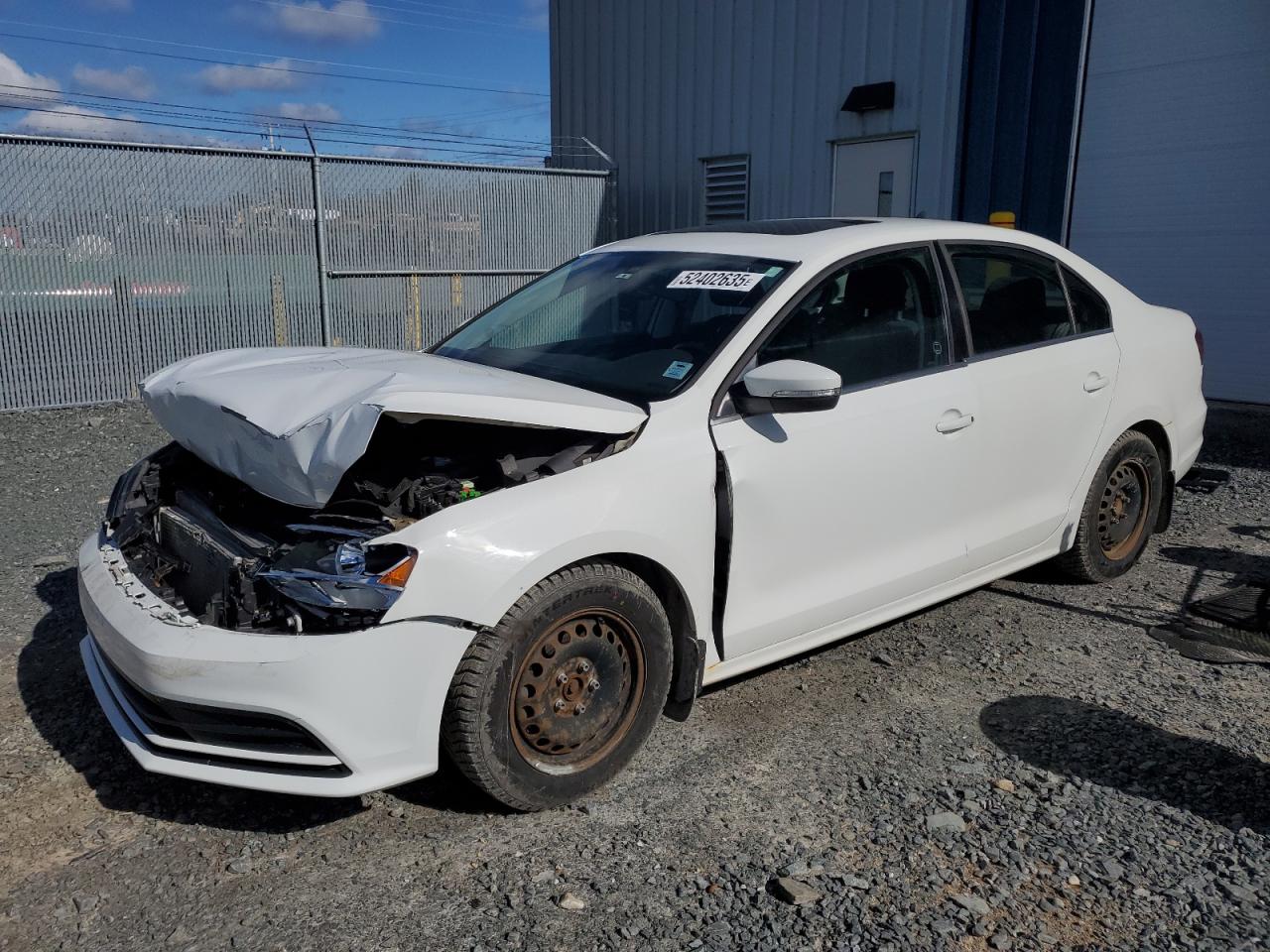 2016 Volkswagen Jetta Comfortline zu verkaufen in Elmsdale, NS - Front End