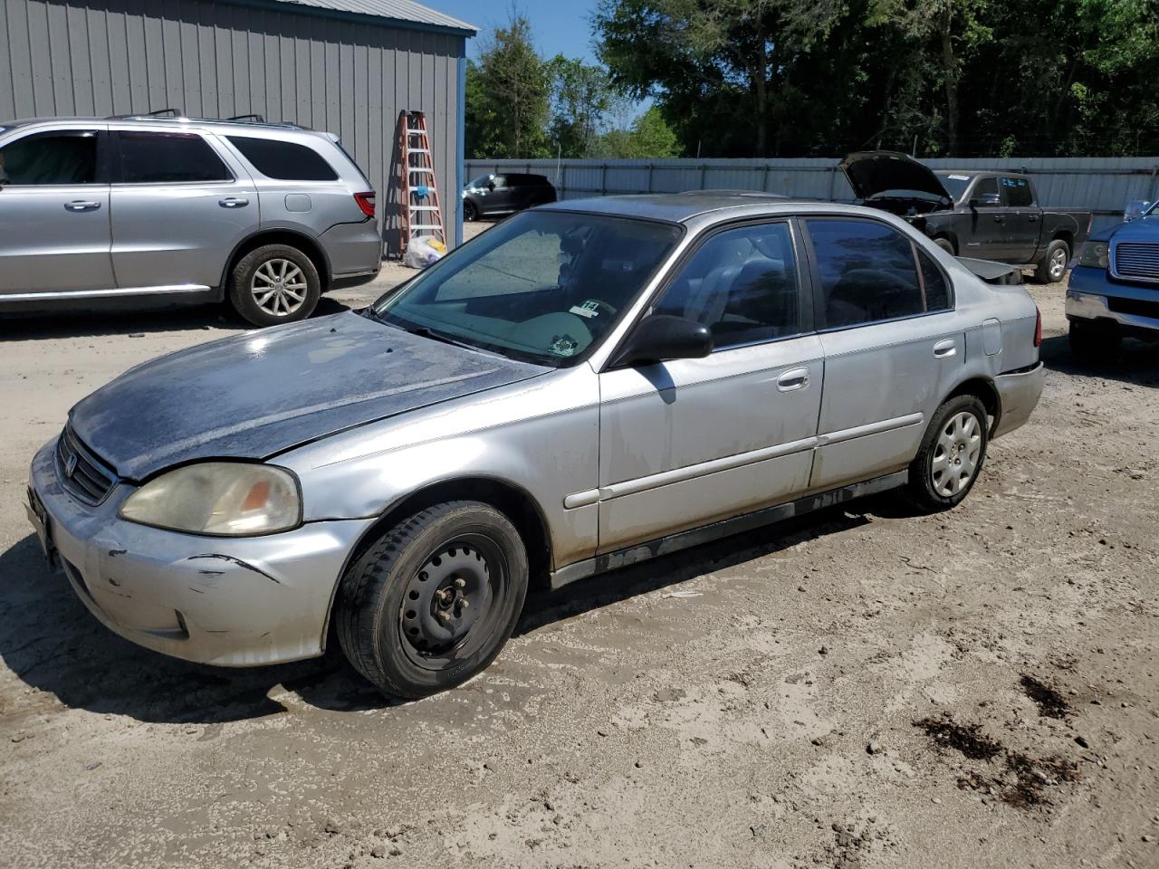 2000 Honda Civic Base იყიდება Midway-ში, FL - Rear End