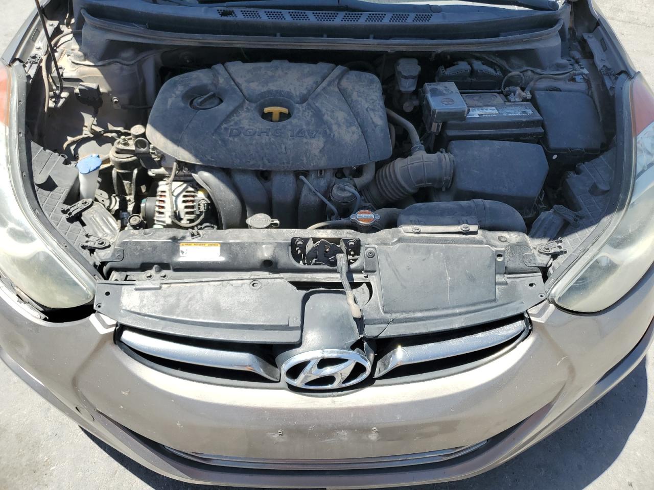 2011 Hyundai Elantra Gls VIN: 5NPDH4AE6BH076355 Lot: 55261505