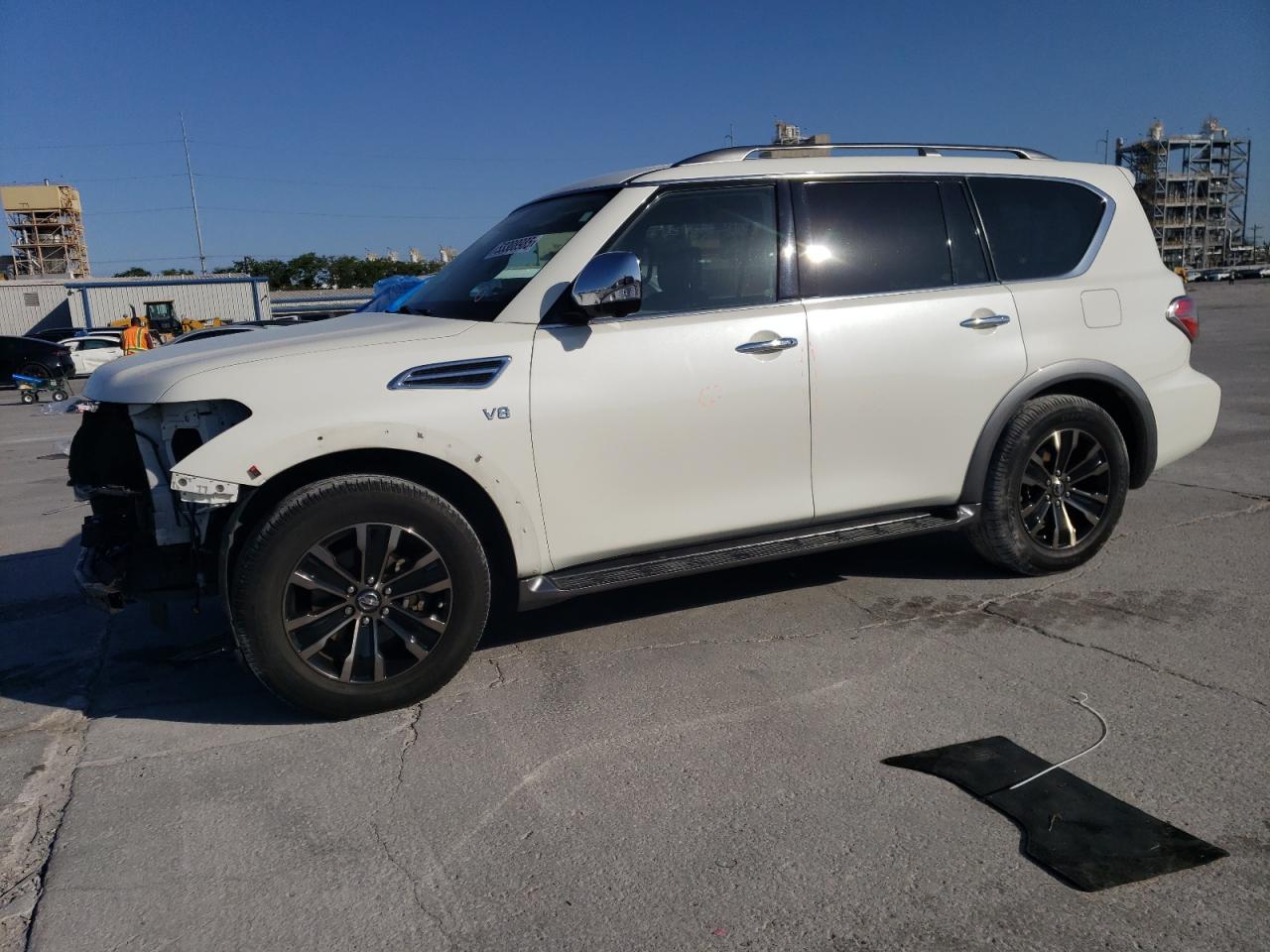 2018 Nissan Armada Platinum للبيع في New Orleans، LA - Front End