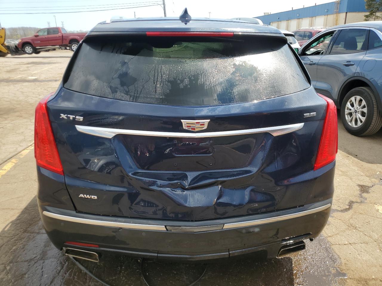 2017 Cadillac Xt5 Luxury VIN: 1GYKNDRS8HZ105876 Lot: 53851315