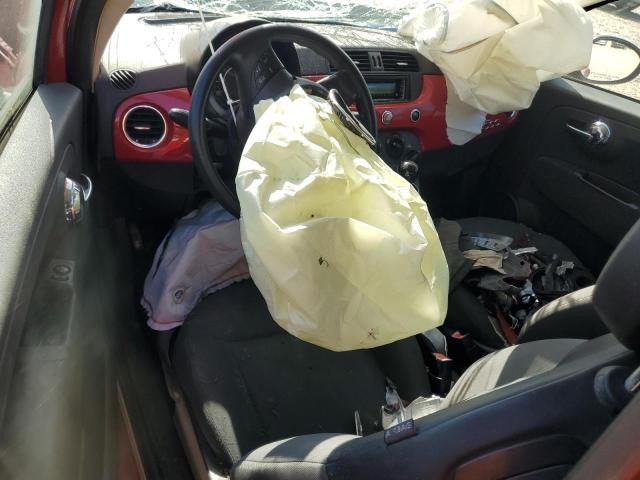  FIAT 500 2012 Czerwony