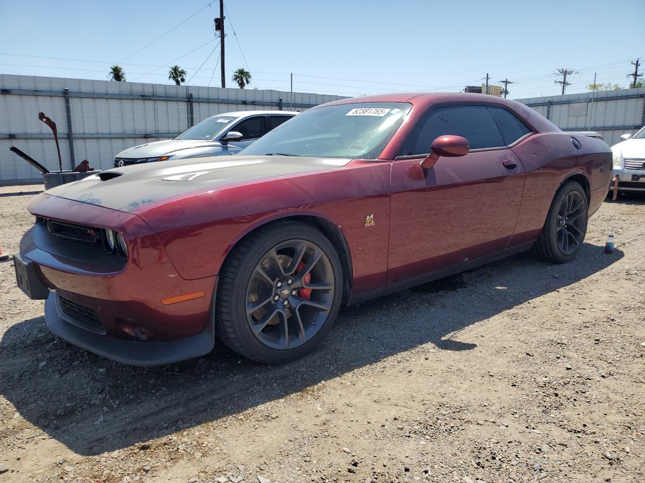 2020 Dodge Challenger R/T Scat Pack იყიდება Mercedes-ში, TX - Water/Flood