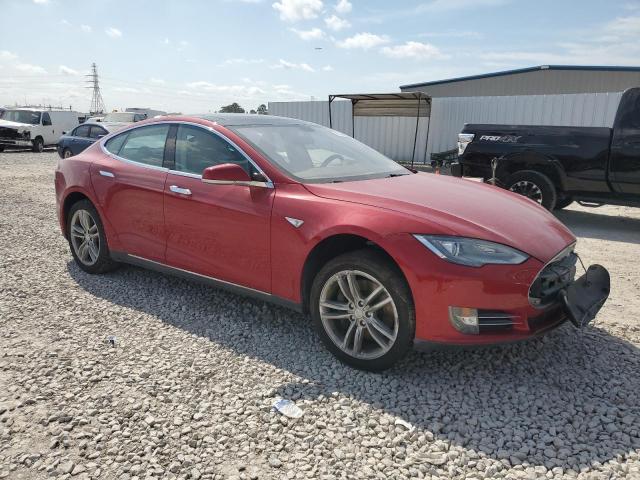  TESLA MODEL S 2014 Red