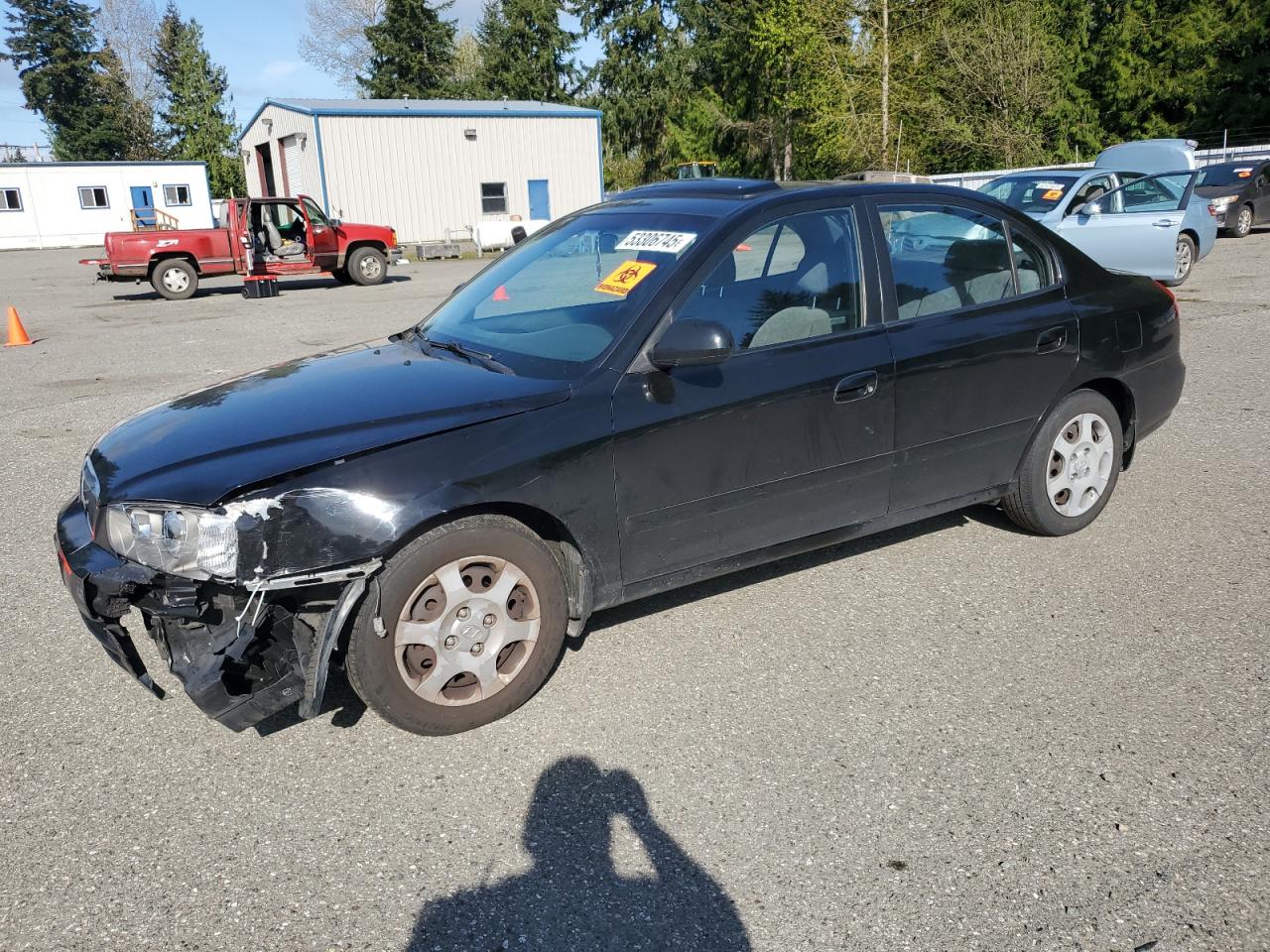 2002 Hyundai Elantra Gls en Venta en Arlington, WA - Front End