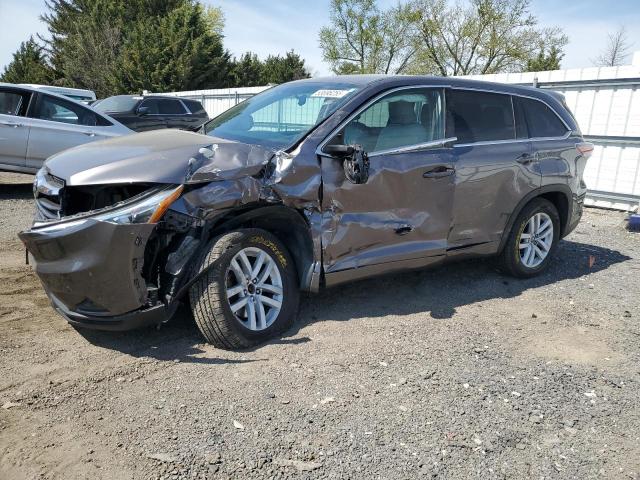  TOYOTA HIGHLANDER 2016 Серый