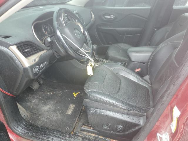 Паркетники JEEP GRAND CHER 2015 Бордовий