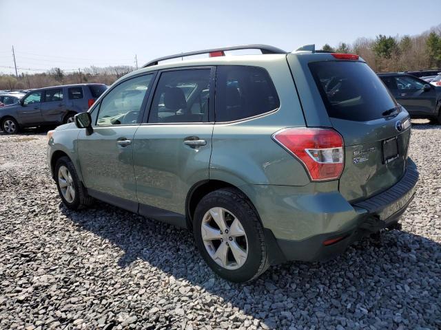  SUBARU FORESTER 2016 Зеленый