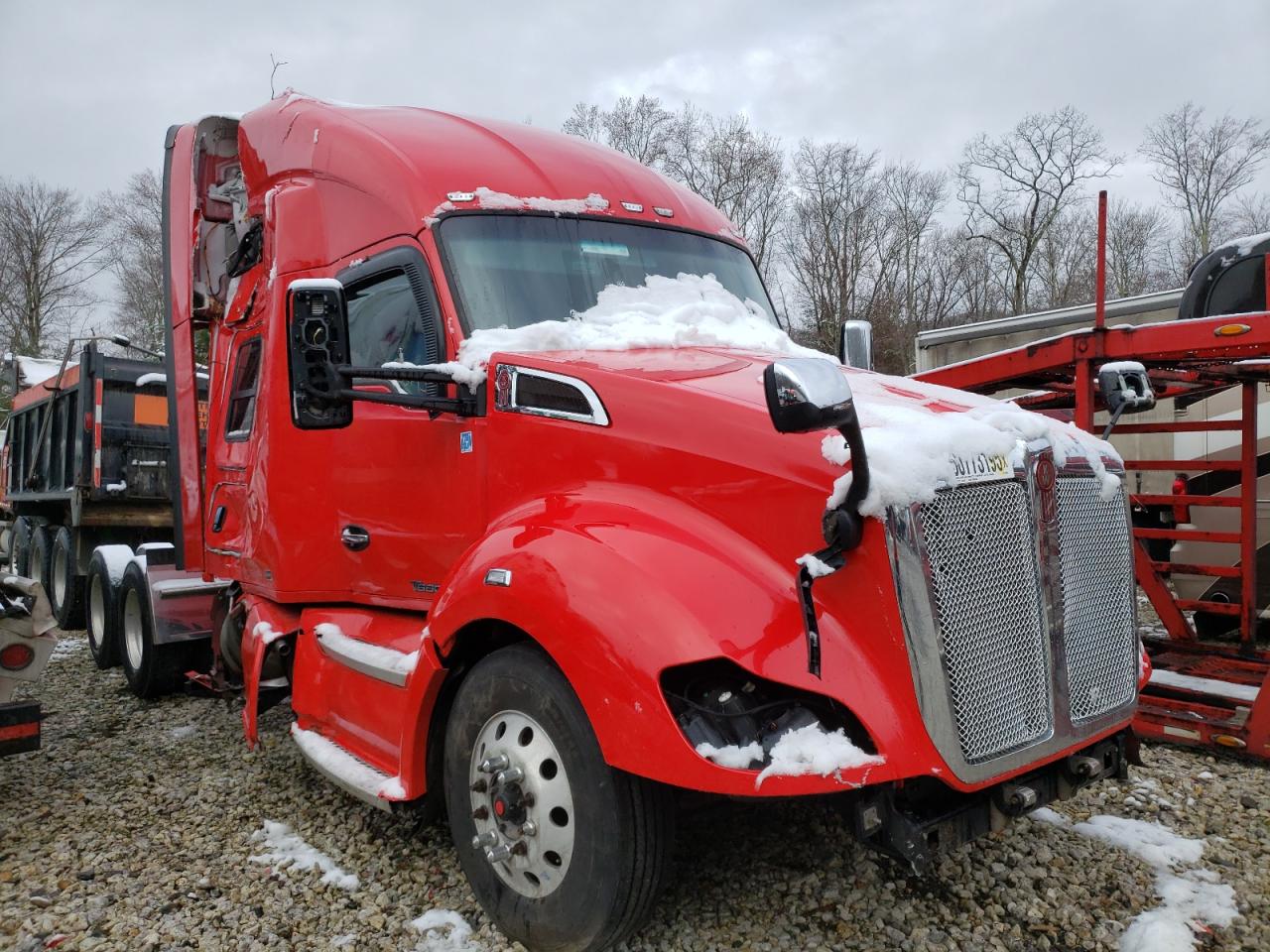 2021 Kenworth T680 Semi Truck for Sale in West Warren, MA - Side