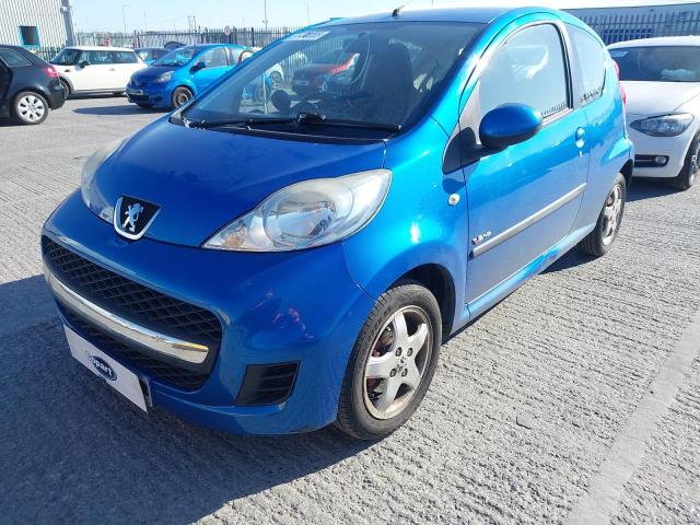 2010 PEUGEOT 107 VERVE for sale at Copart CHESTER