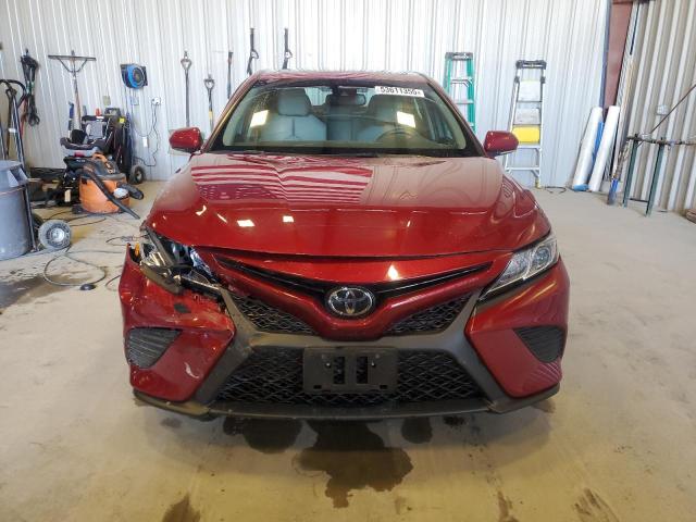  TOYOTA CAMRY 2018 Red