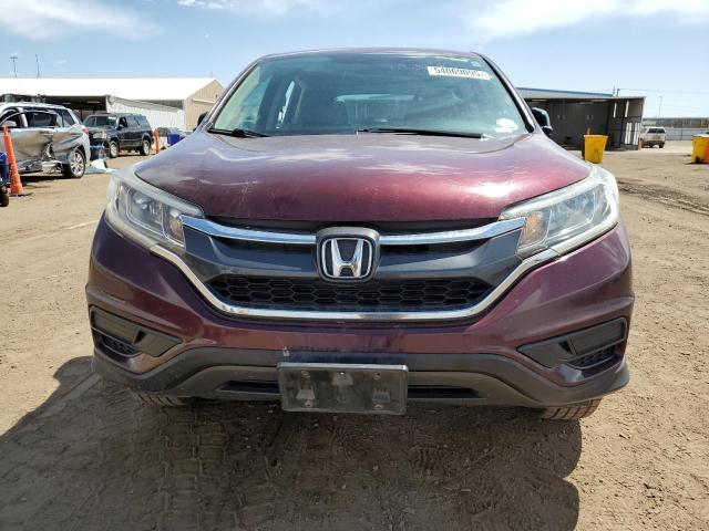  HONDA CRV 2015 Бургунди