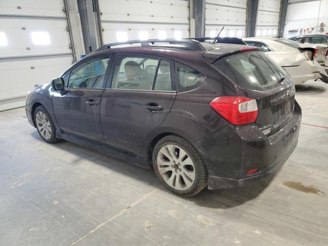  SUBARU IMPREZA 2013 Burgundy