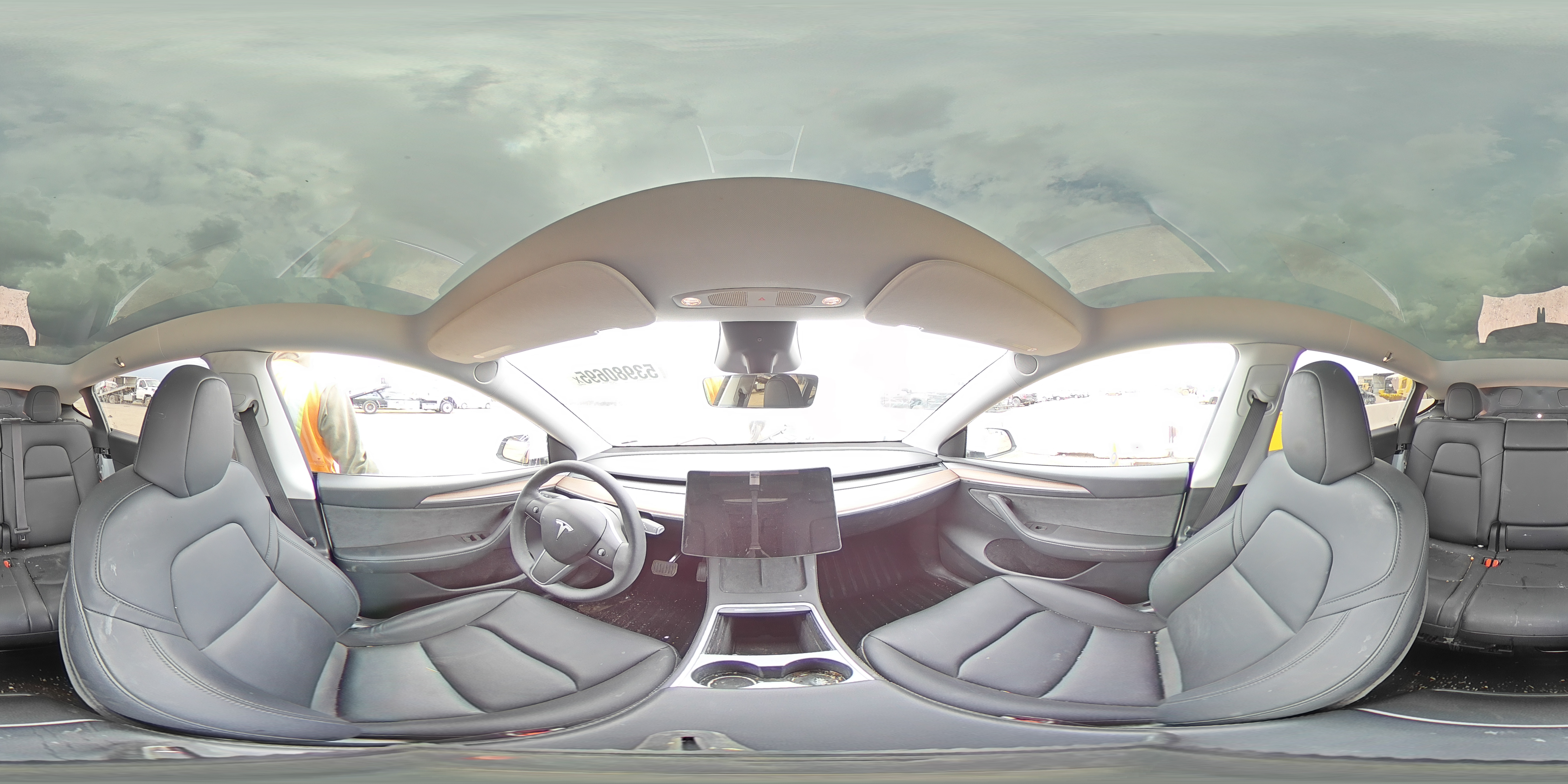 2023 Tesla Model Y VIN: 7SAYGAEE9PF930700 Lot: 53980695