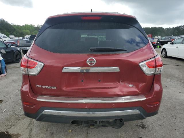  NISSAN PATHFINDER 2014 Красный