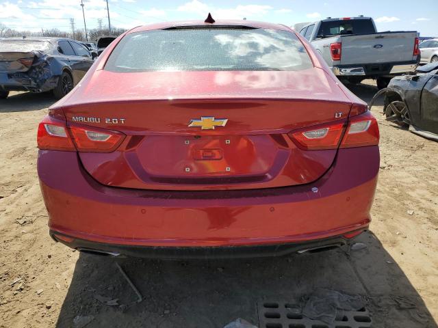  CHEVROLET MALIBU 2016 Czerwony