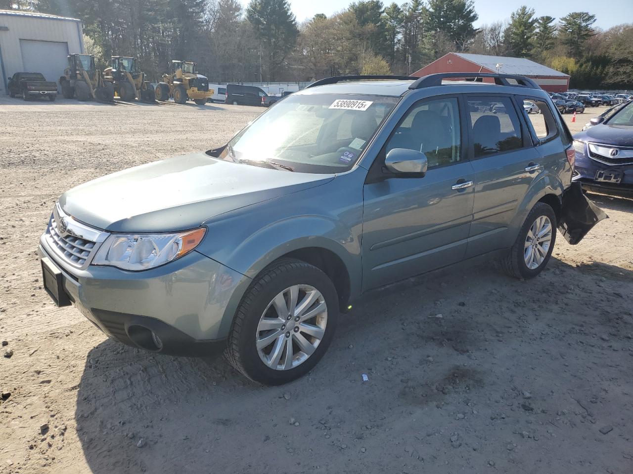 2011 Subaru Forester Limited na sprzedaż w Mendon, MA - Rear End