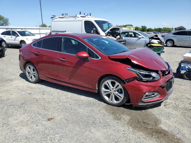  CHEVROLET CRUZE 2018 Красный