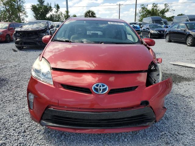  TOYOTA PRIUS 2015 Бордовый
