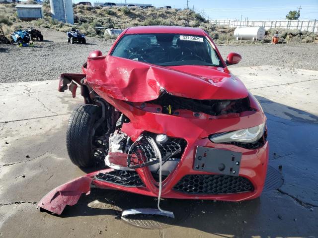  ALFA ROMEO GIULIA 2017 Червоний