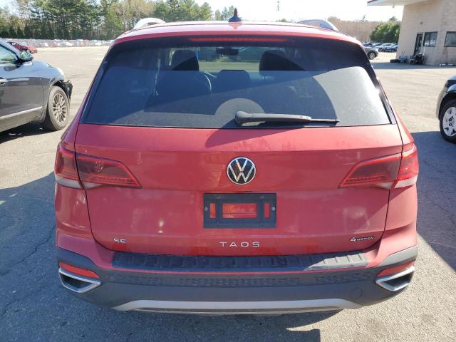  VOLKSWAGEN TAOS SE IQ 2022 Красный