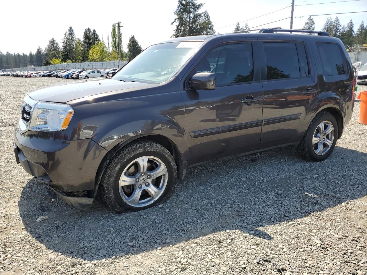 2013 Honda Pilot Exl en Venta en Graham, WA - Front End