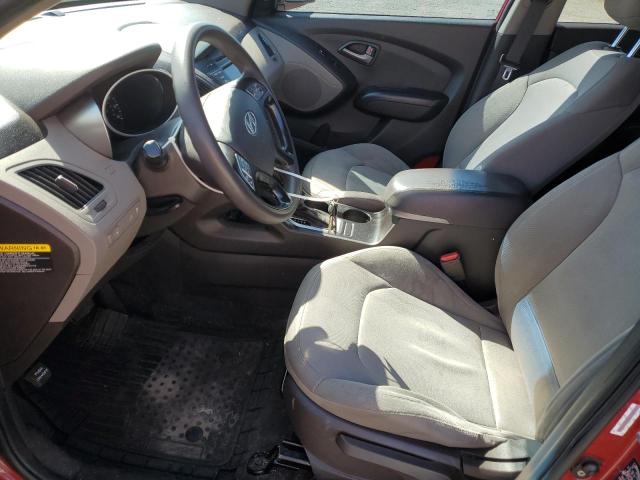 Parquets HYUNDAI TUCSON 2015 Czerwony