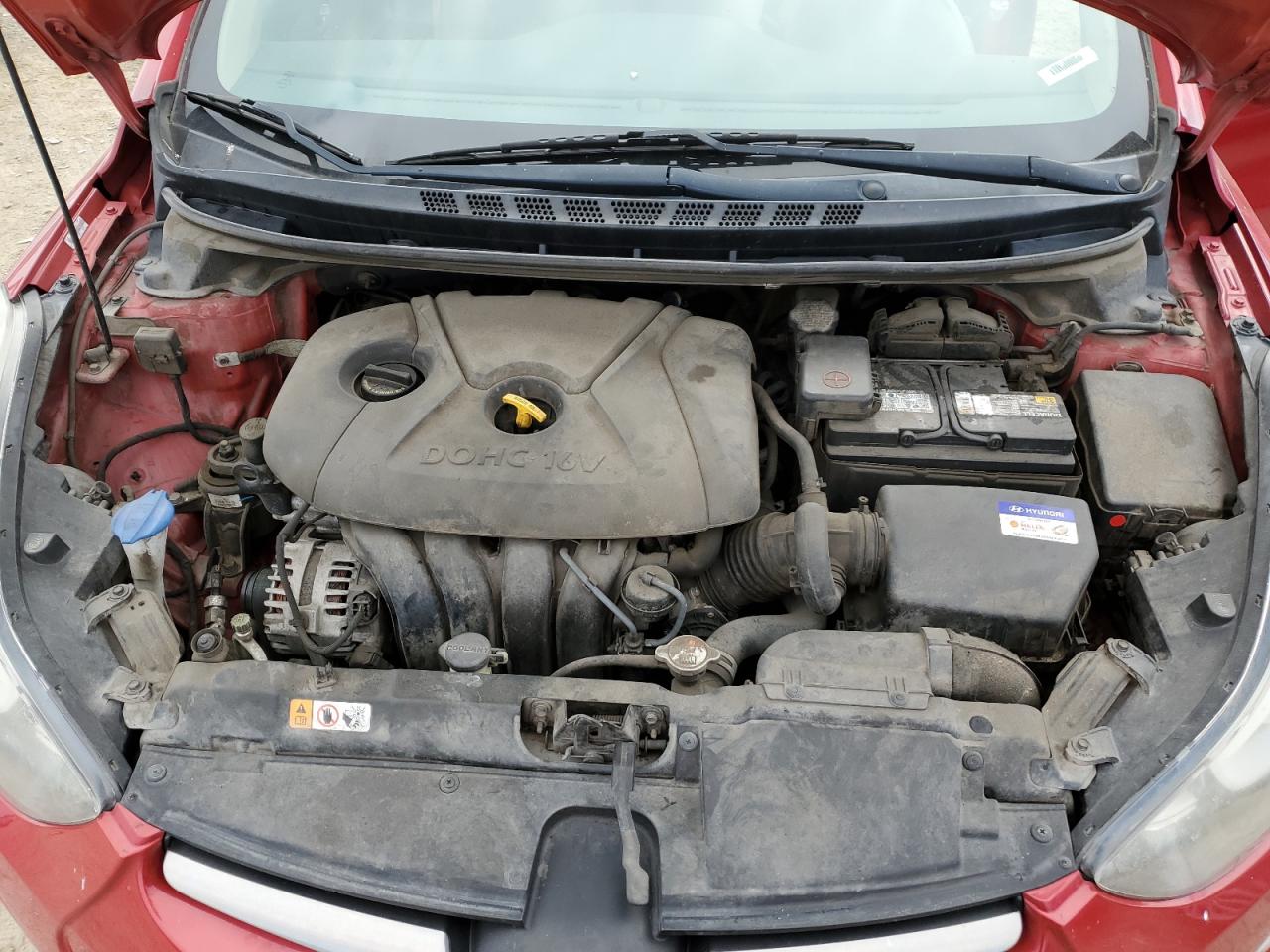 2015 Hyundai Elantra Se VIN: KMHDH4AE3FU358993 Lot: 54079595