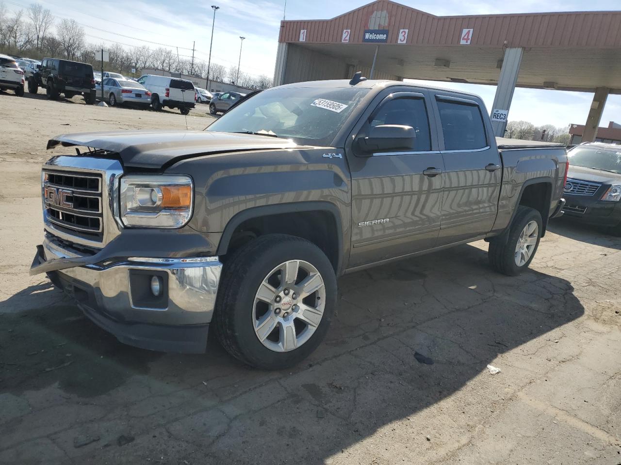 2015 Gmc Sierra K1500 Sle zu verkaufen in Fort Wayne, IN - All Over