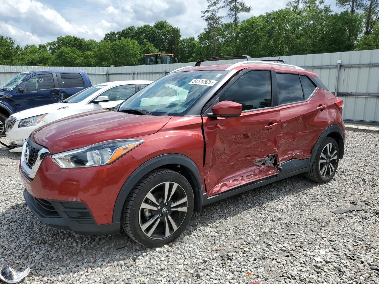 2020 Nissan Kicks Sv იყიდება Augusta-ში, GA - Side