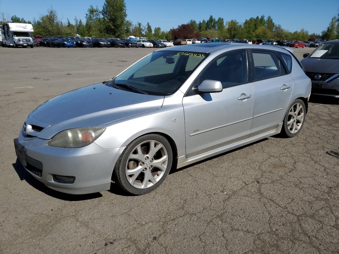 2009 Mazda 3 S იყიდება Woodburn-ში, OR - Rear End