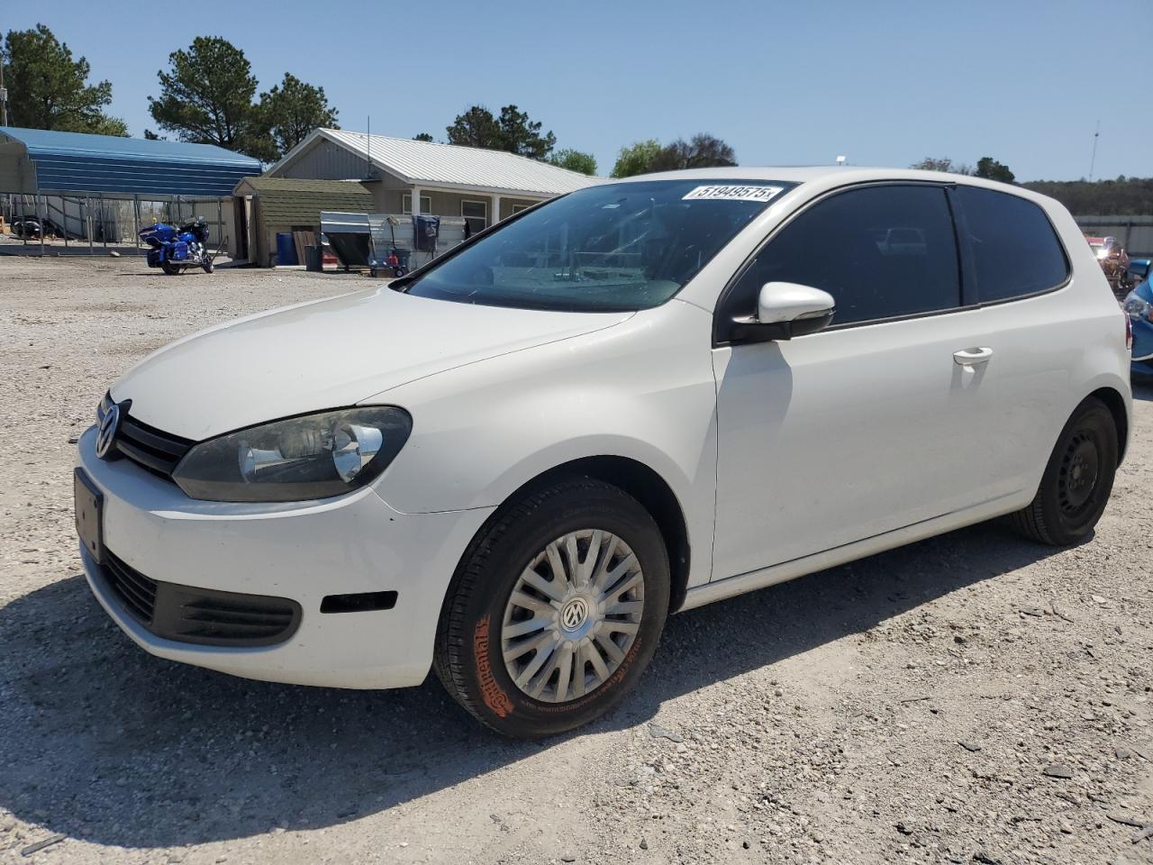 2012 Volkswagen Golf للبيع في Prairie Grove، AR - Rear End