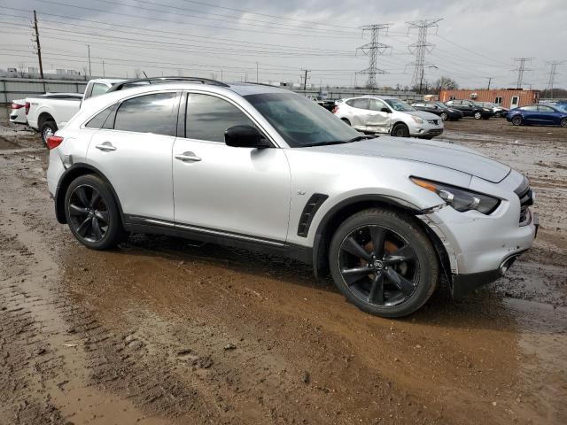  INFINITI QX70 2016 Серебристый