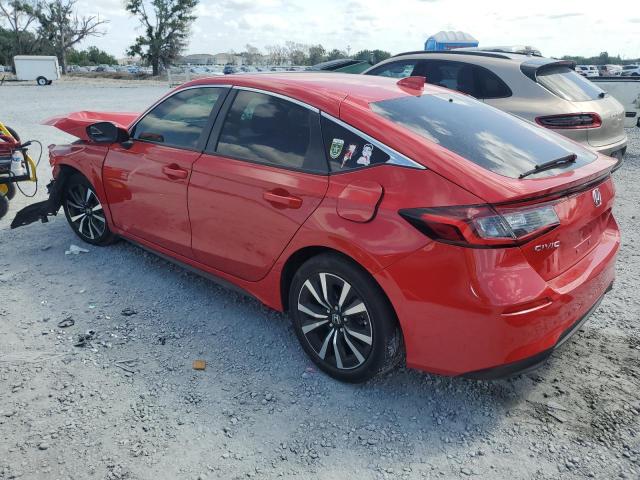  HONDA CIVIC 2022 Красный