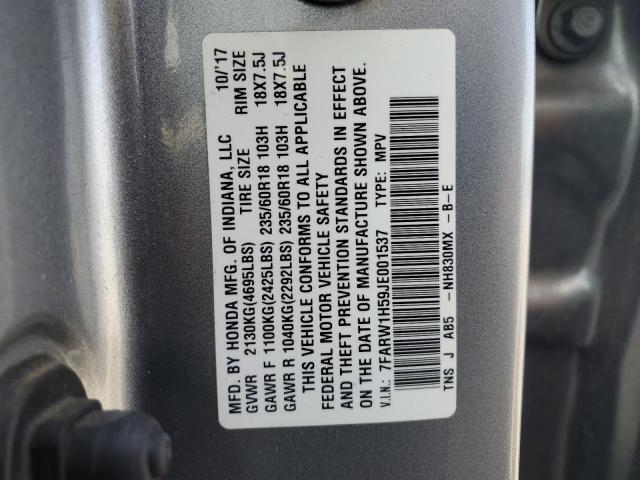 2018 HONDA CR-V EX