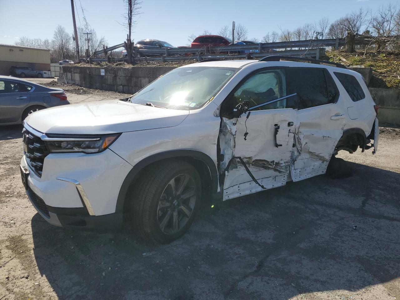 2023 Honda Pilot Elite იყიდება Marlboro-ში, NY - Side